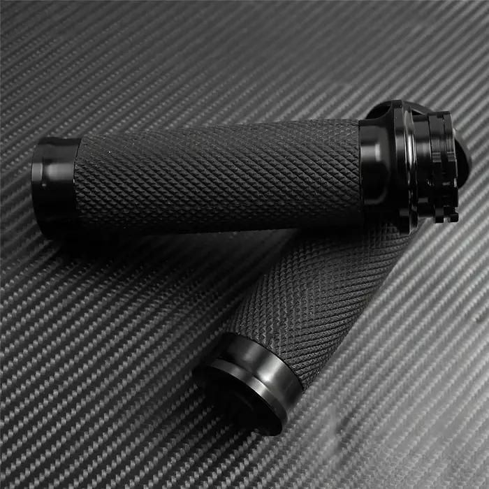 Poignées universelles pour moto, 1 ", 25mm, noires, pour Harley Touring Road King Dyna VRSC Sportste