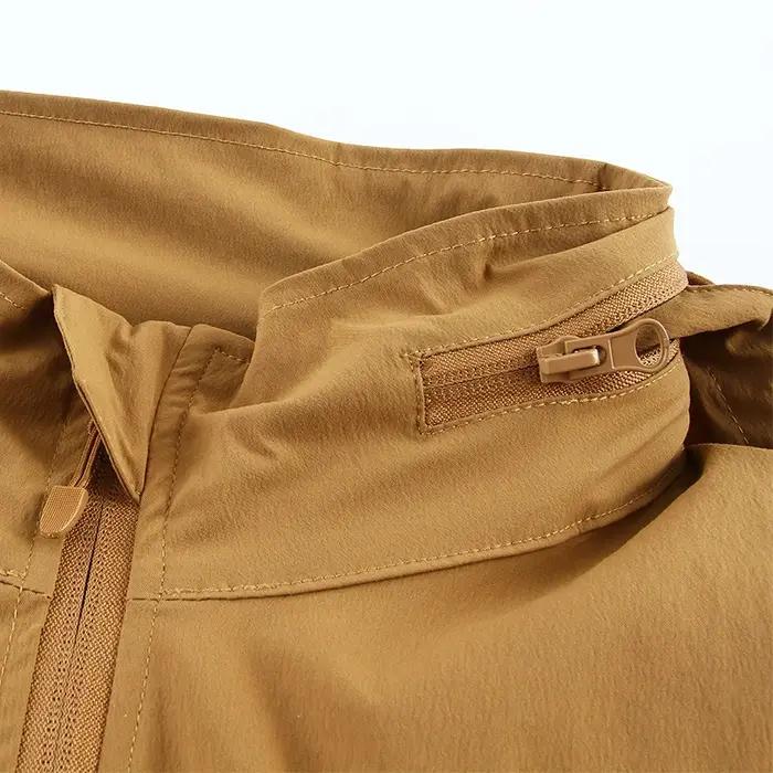 Mege-Veste en nylon respirant pour hommes