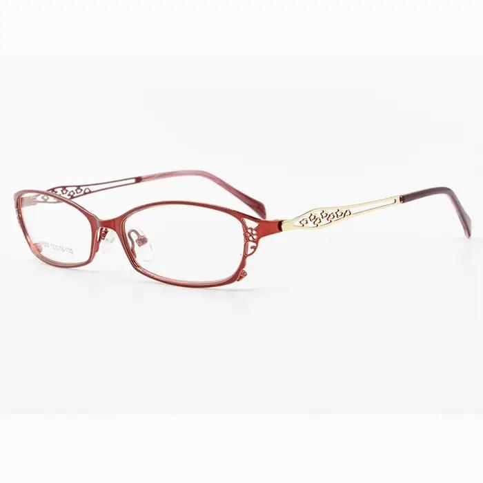 BCLEAR – lunettes de haute qualité pour femmes, monture en alliage métallique, demi-monture, S99002