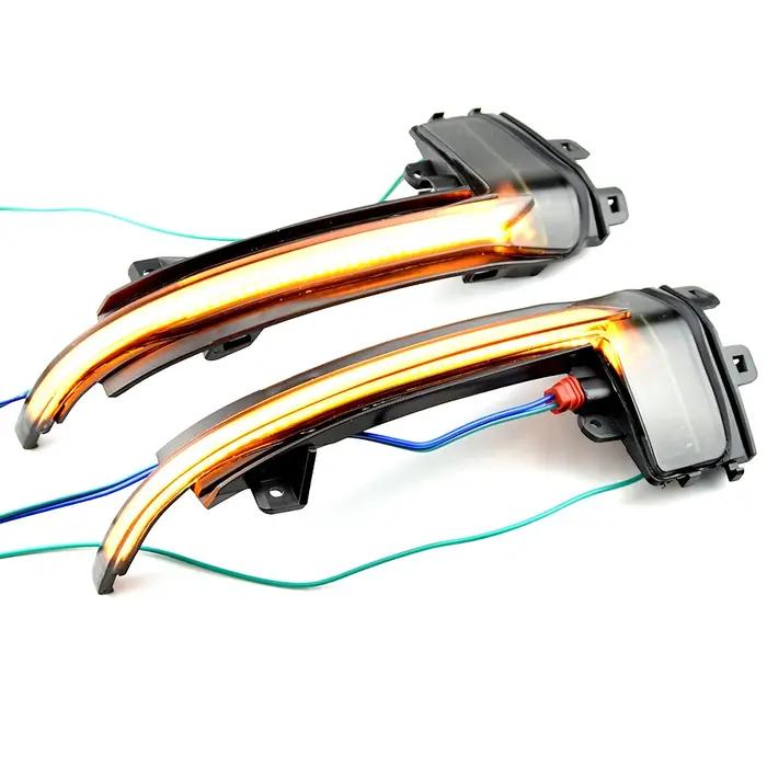 Pour Audi A3 8P A4 A5 B8 Q3 A6 C6 4F S6 clignotant dynamique miroir lumière LED clignotant indicateu