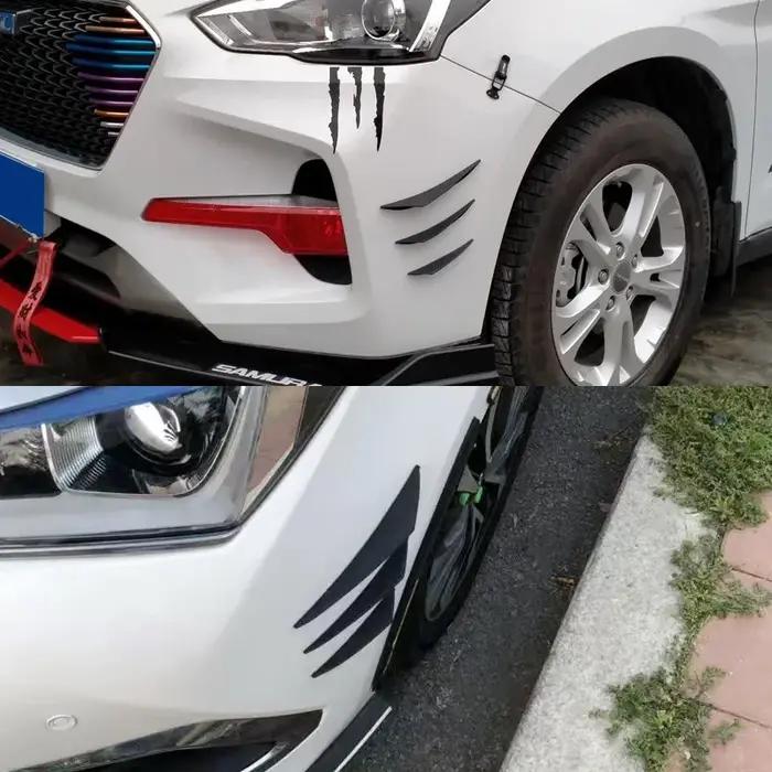 Offre spéciale 6 pièces/ensemble décoration diffuseur séparateur aileron corps Spoiler Canard Valenc
