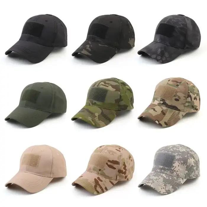 Casquette camouflage unisexe chasse et vélo - Visière canard courbée - Pour hommes et femmes adultes