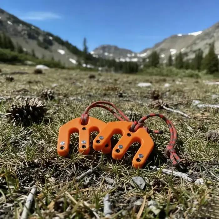 Système de palans et de poulies pour levage, équipement de chasse, outils de transport robustes pour le camping en extérieur