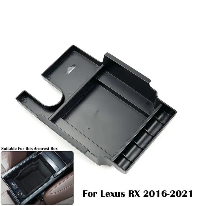 Accoudoir de console centrale en ABS pour Lexus CT ES RC GX IS GS GX RX NX LX LM LS UX - Style élégant et rangement pratique pour vos déplacements quotidiens et occasions spéciales