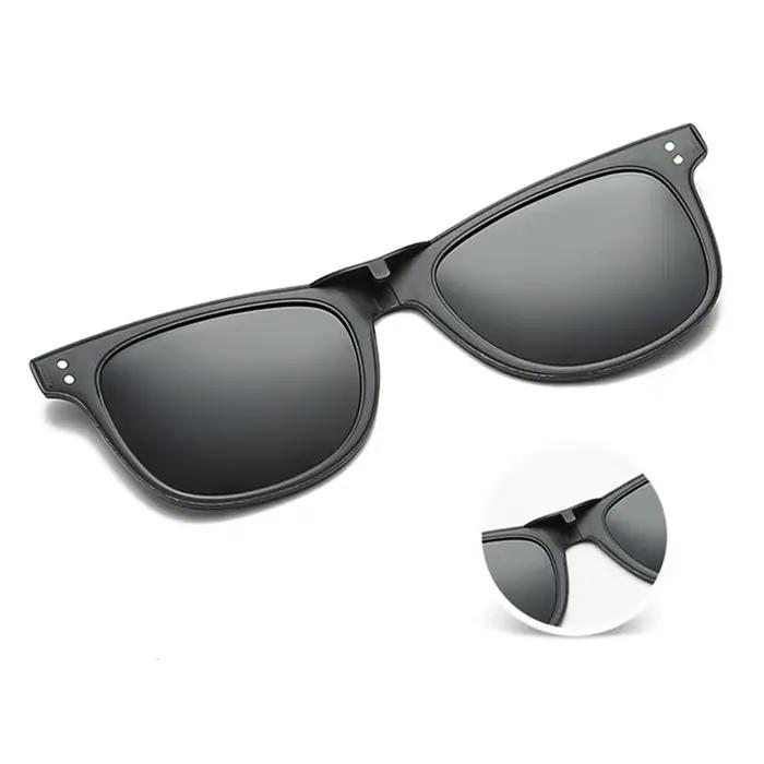 Belmon 6 en 1 monture de lunettes hommes femmes avec 5 pièces pince sur lunettes de soleil polarisée