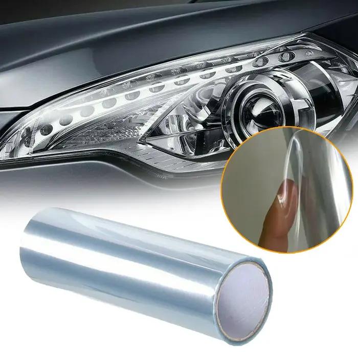 Film de Protection en Vinyle Transparent Brcorporelle pour Voiture, Pare-choc, Lampe, Autocollant Ro