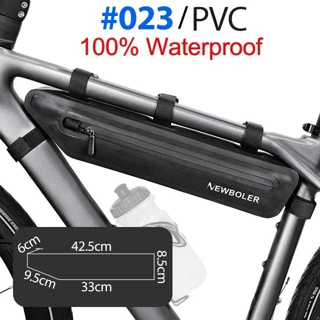 Sac de tube supérieur NEWBOLER étanche en nylon robuste pour vélo de route et VTT occasions spéciales