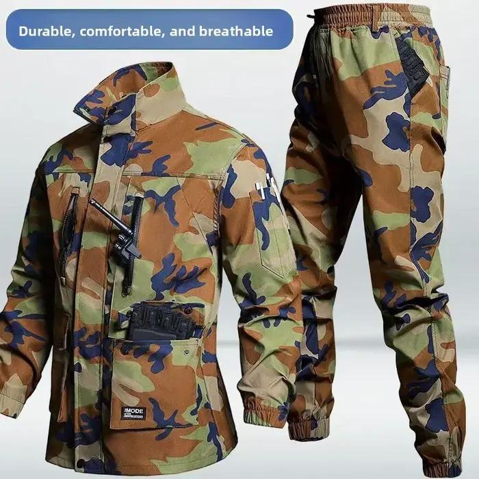 Ensemble de vêtements de travail de Camouflage épais