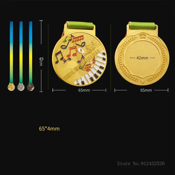 Médaille en métal avec logo personnalisé