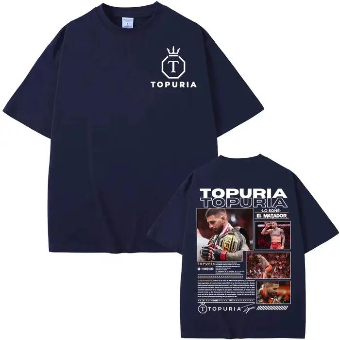 T-shirts graphiques Ilia Topuria Lo Sone El Matador pour femmes et hommes