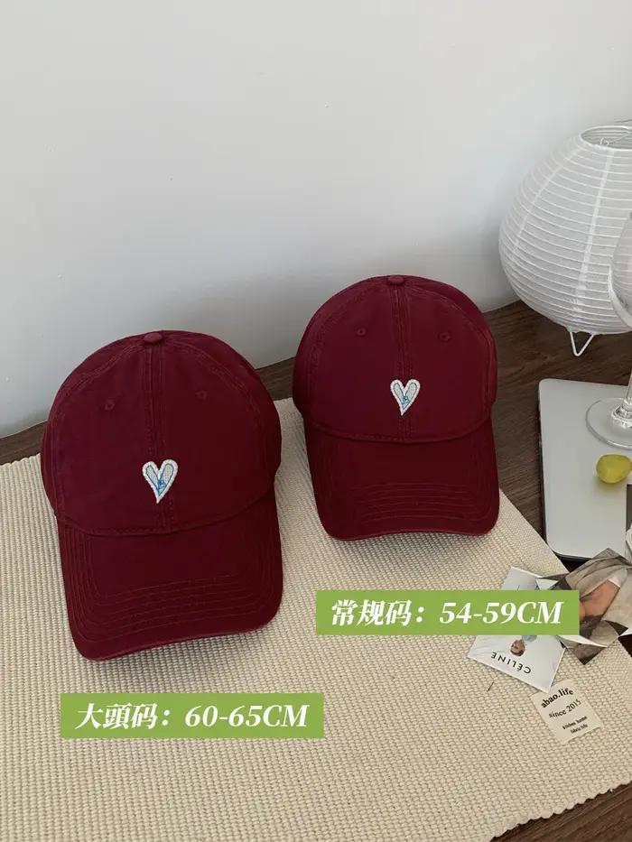 Casquette de baseball Big Head unisexe surdimensionnée en coton avec lettres stylisées pour hommes et femmes, voyage et plein air