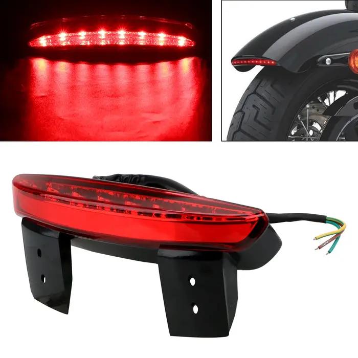 Fender Edge rouge lumière LED café Racer frein feu arrière moto feux arrière moto accessoires pour X
