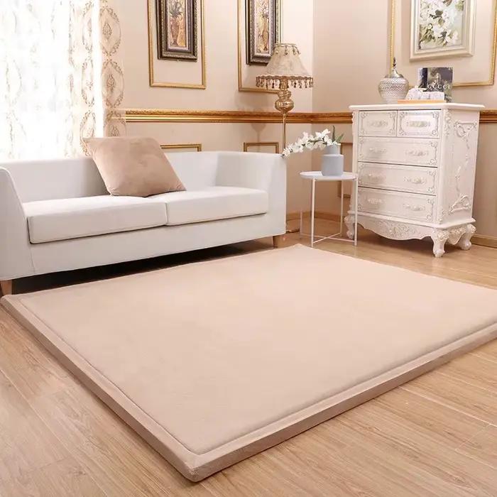 Matelas en velours polaire de corail épais de 3CM, dernier Style japonais, matelas de lit de chameau