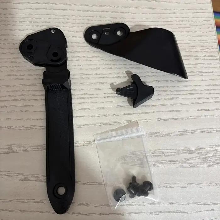 Ensemble de boucles tactiques à trois points de fixation anti-agression