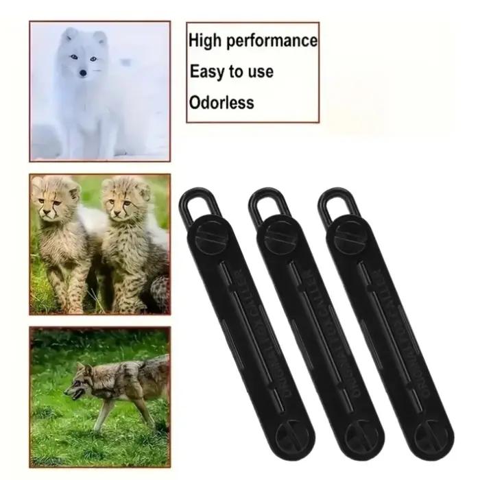 Sifflet survie renard appel prédateurs chasse lapin noir décoration extérieur portable