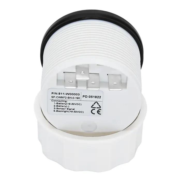 Jauge de niveau de carburant 52MM avec capteur de niveau de carburant personnalisé 150MM 200MM 250MM