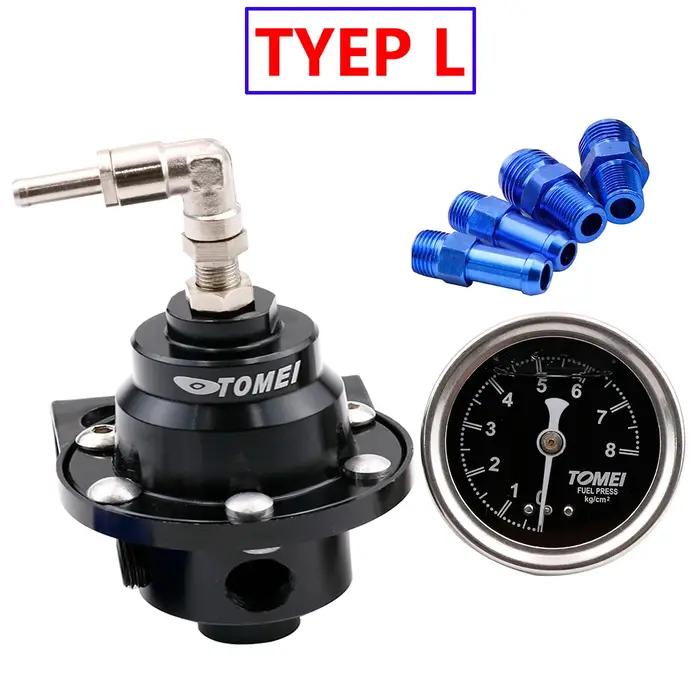 Régulateur de pression de carburant de course réglable d'origine avec manomètre et instructions