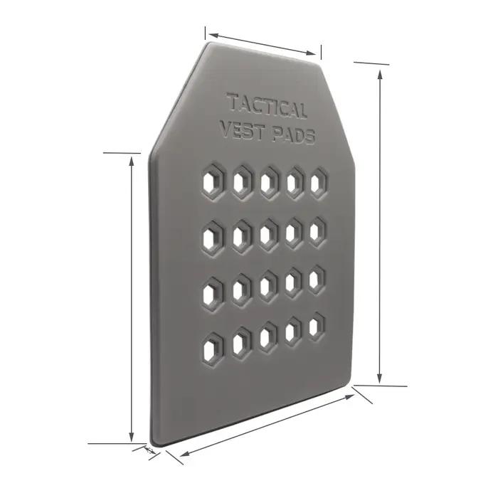 Insert de protection pour gilet tactique : plaque pare-balles et coussin anti-choc pour chasse et airsoft