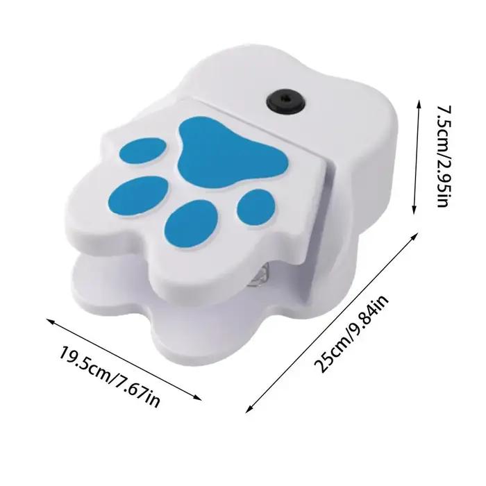 Fontaine à eau pour animaux de compagnie à activation par patte