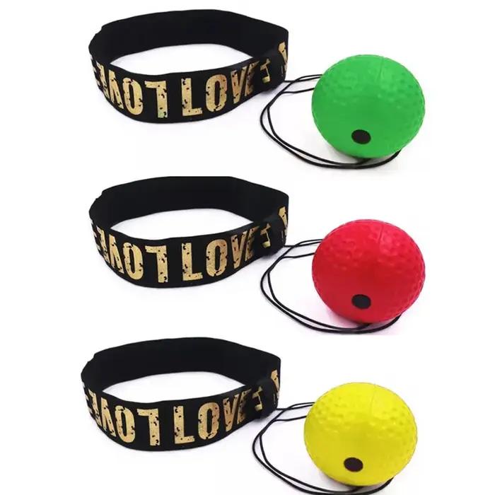 Ballon de vitesse de boxe à fixation frontale en PU