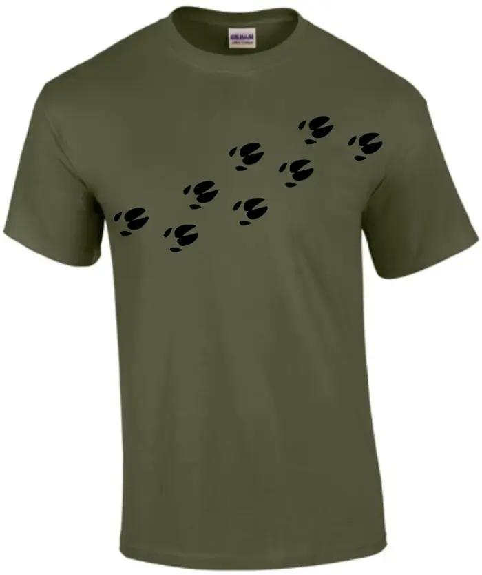 Pattes de sanglier chasseur chasse T-shirt mode été nouveau Design coton homme