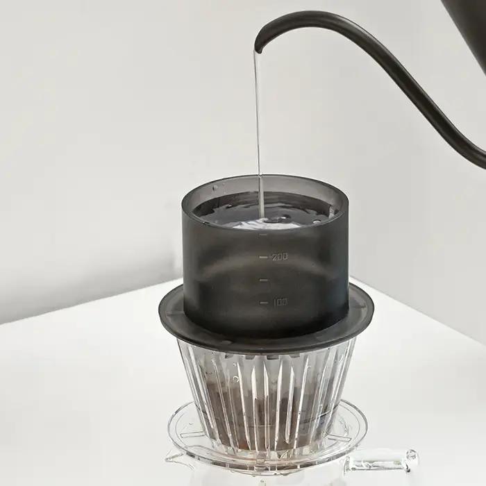 TIMEMORE compte-gouttes d'eau SimpleDrip avec couvercle 13 trous pour une décharge