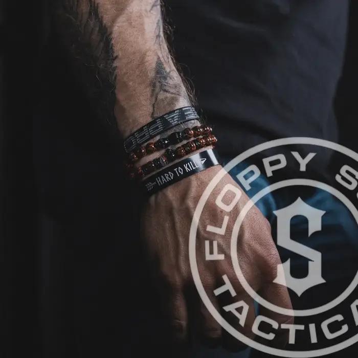 Accessoires de chasse tactiques, bracelet en acier inoxydable électro-plaqué BK, GBRS GROUP HARD TO KILL