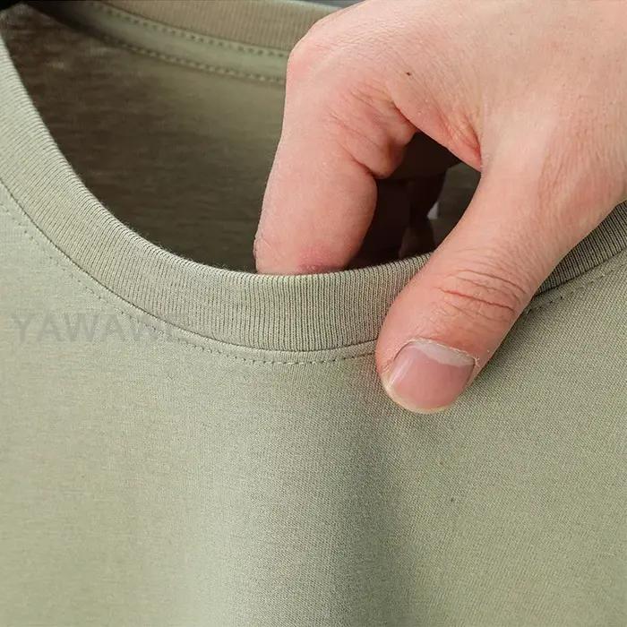 T-shirt personnalisé homme en coton décontracté col rond motifs imprimés pour homme occasions spéciales