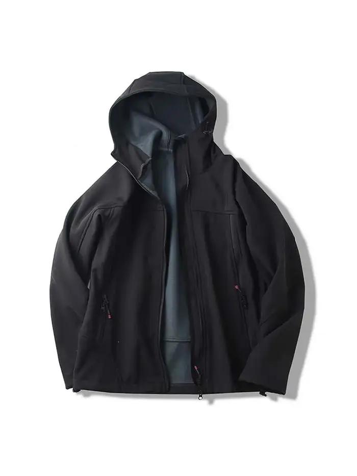 Vestes à coque souple imperméables pour hommes