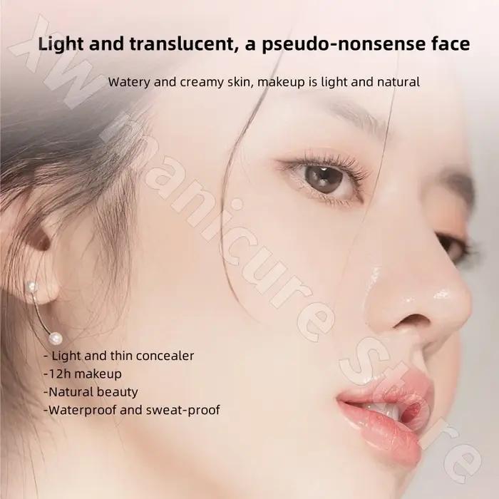 VV – fond de teint liquide Double tête, correcteur, léger et éclaircit la peau et imperméable pour u