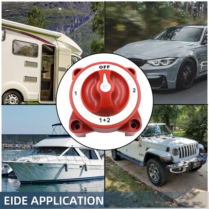 Blue Sea Systems – 32V, 350 ampères, série E, allumage étanche, protégé, pour bateau marin, double b