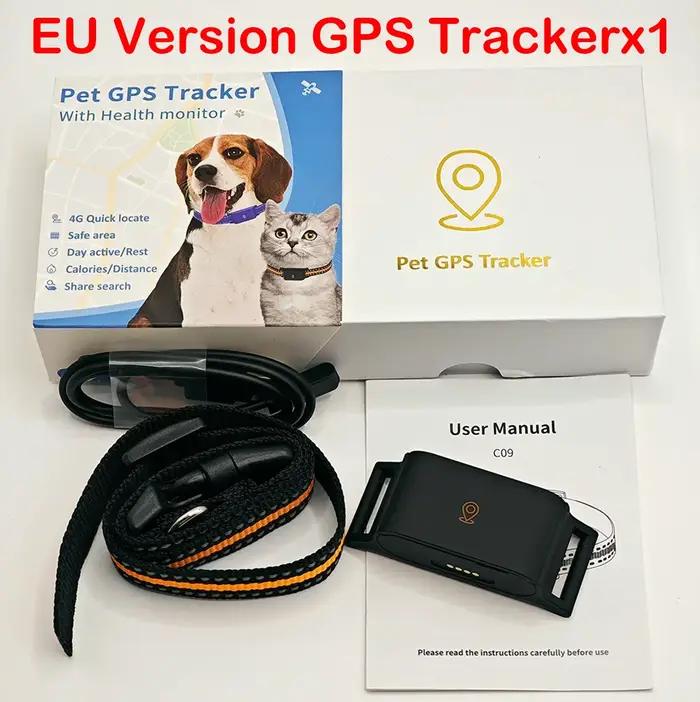 Collier intelligent GPS 4G pour animaux de compagnie