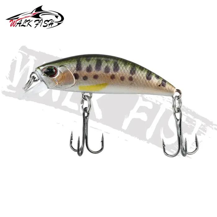 WALK FISH 38Mm 3.2G Mini leurre coulant méné leurres de pêche Jerkbaits pêche appât artificiel Wobbl