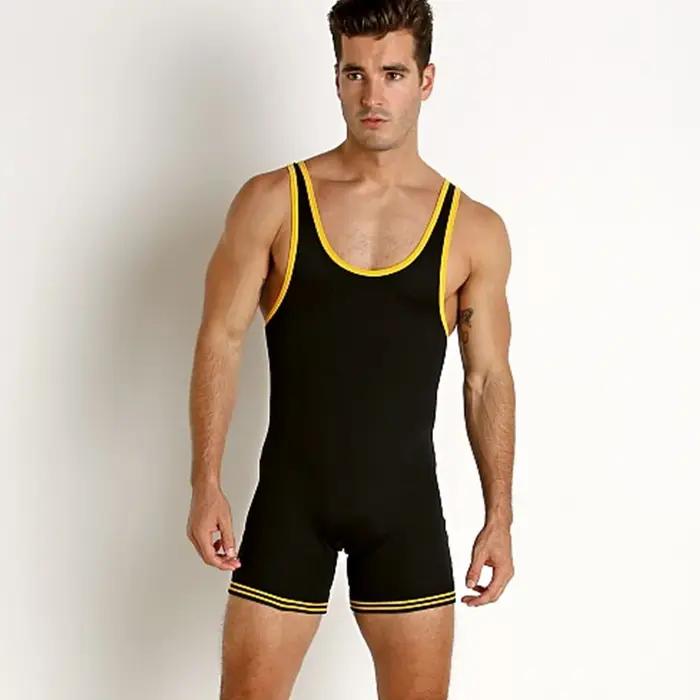 Combinaison de boxe Pro pour hommes, maillots de lutte classiques, combinaison de boxe trempée, vête