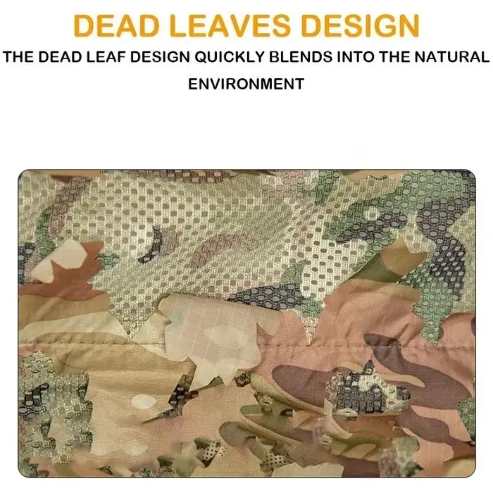 Hommes femmes Ghillie costume chasseur Camouflage vêtements Robe chasse