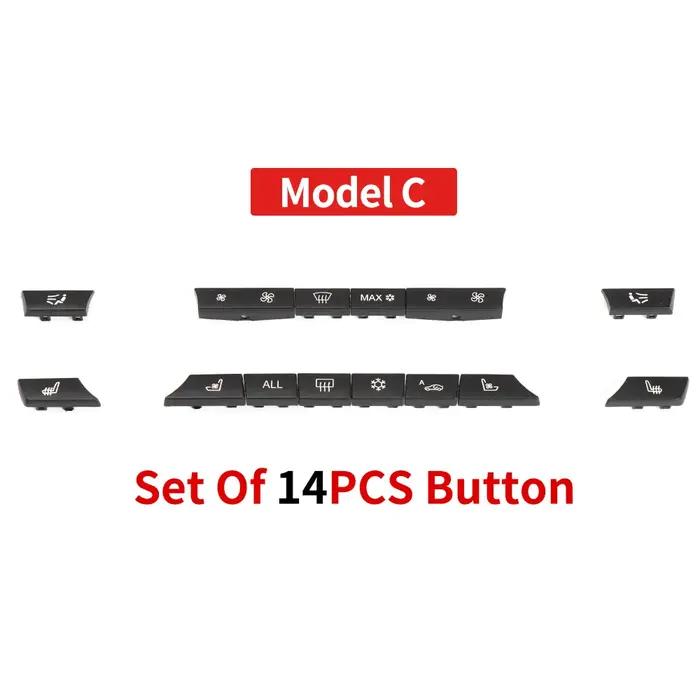 Interrupteurs de commutation de climatiseur ABS pour BMW F10 F06 F07 F02 Occasions Spéciales Blanc Rouge Noir