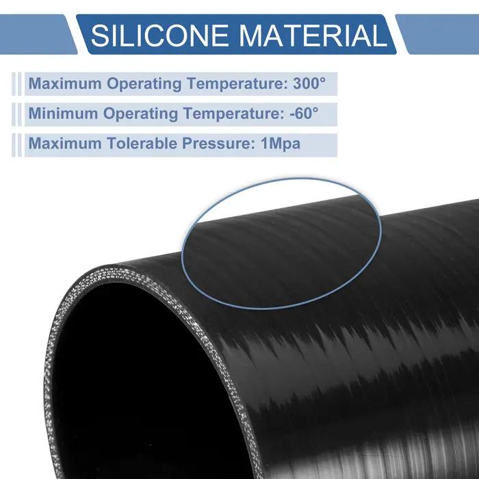 UXCELL 6mm-40mm ID 30mm de longueur bouchon d'extrémité de tuyau en caoutchouc de Silicone de voitur