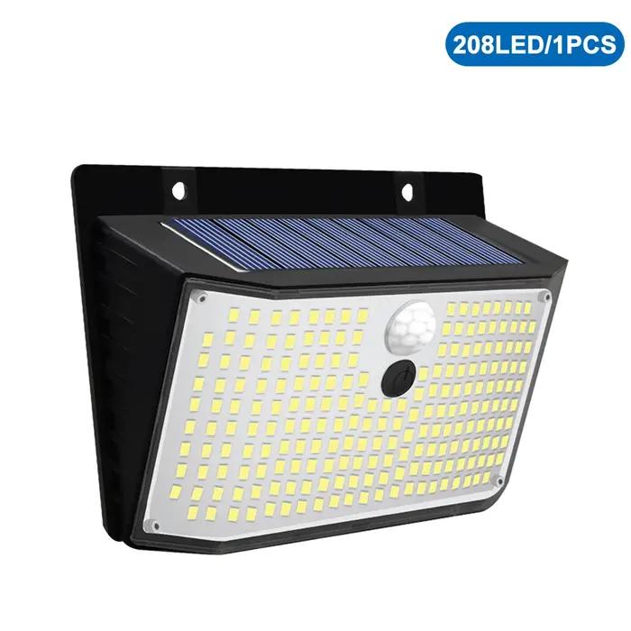 Lumière solaire extérieure 468/208/138 LED