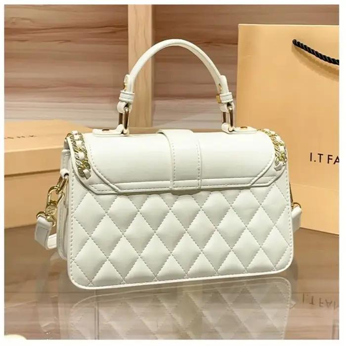 Sac à main de marque pour femmes, nouvelle chaîne tendance, Texture Premium, sac à bandoulière avec