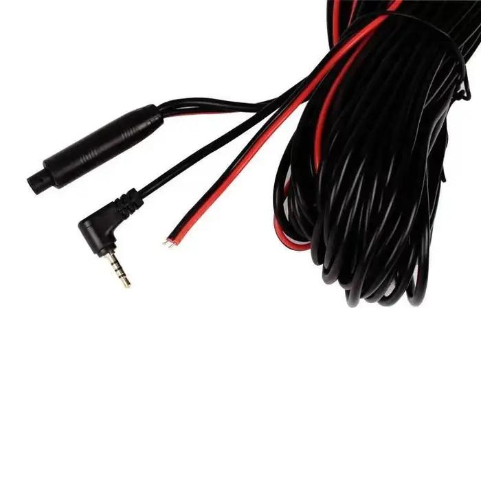 Câble d'extension 4 broches pour caméra de tableau de bord et caméra de recul, avec prise jack 2,5 m