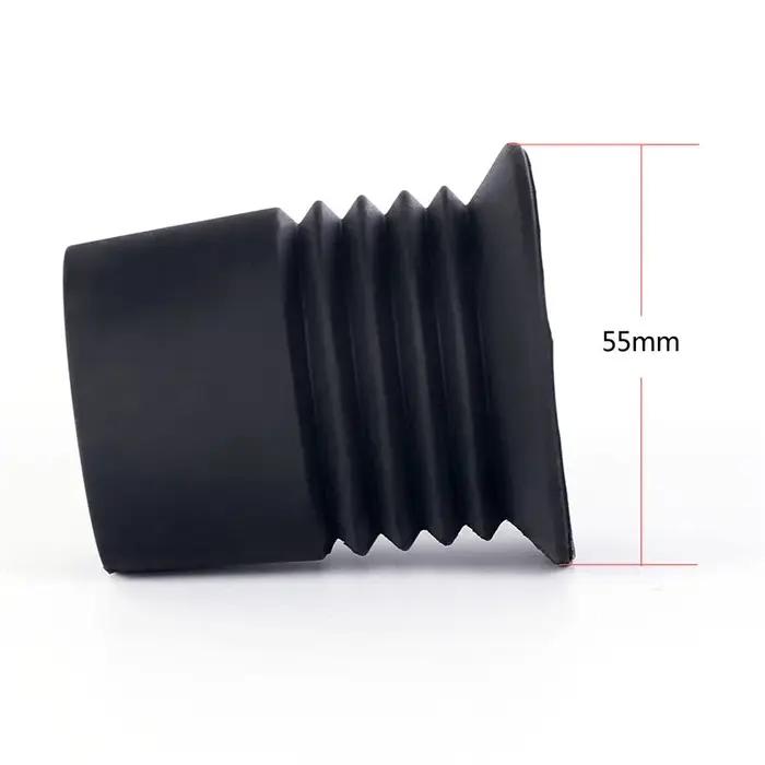 Protecteur oculaire en caoutchouc 40mm pour lunette de chasse - Couvre-objectif anti-recul 4-16x44