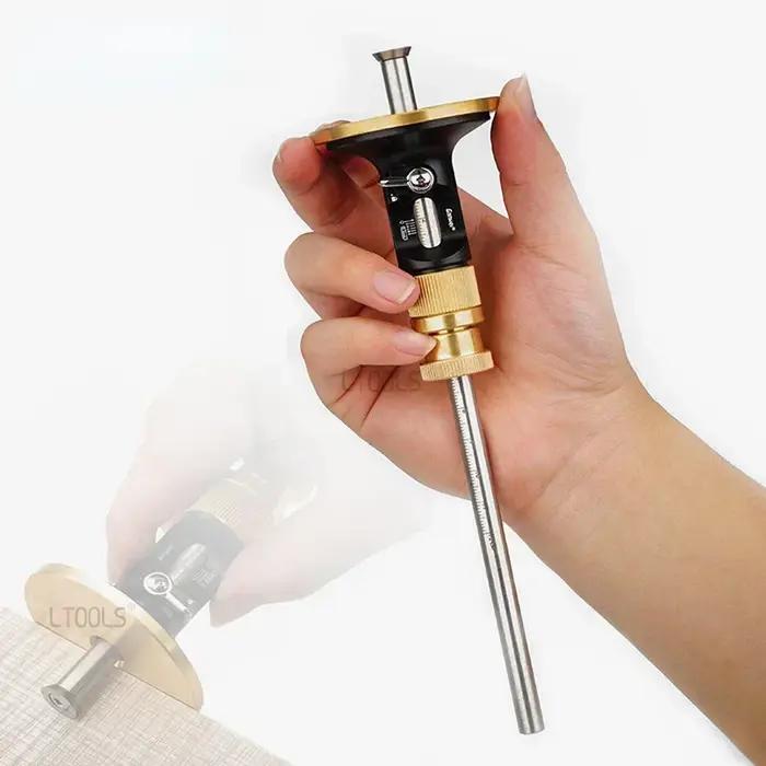 Outils de traçage de lame de style européen, ligne parallèle de menuiserie, calcul de haute précisio
