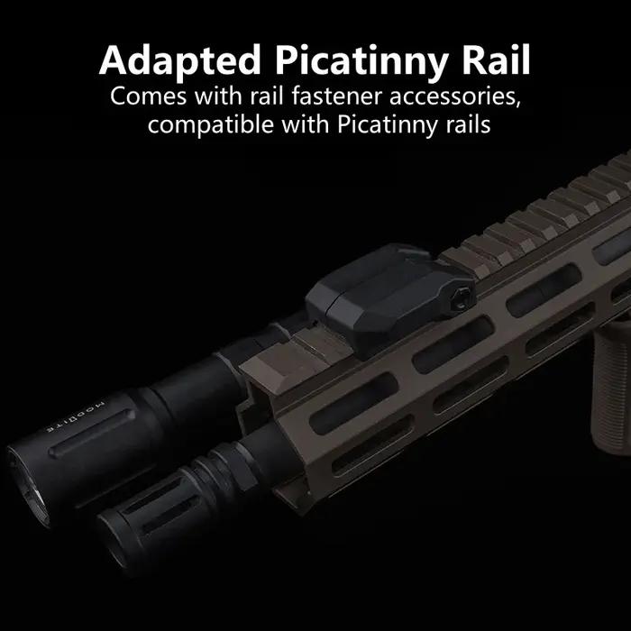 Porte-clés support AIR TAG pour rail Picatinny équipement chasse personnalisation accessoires