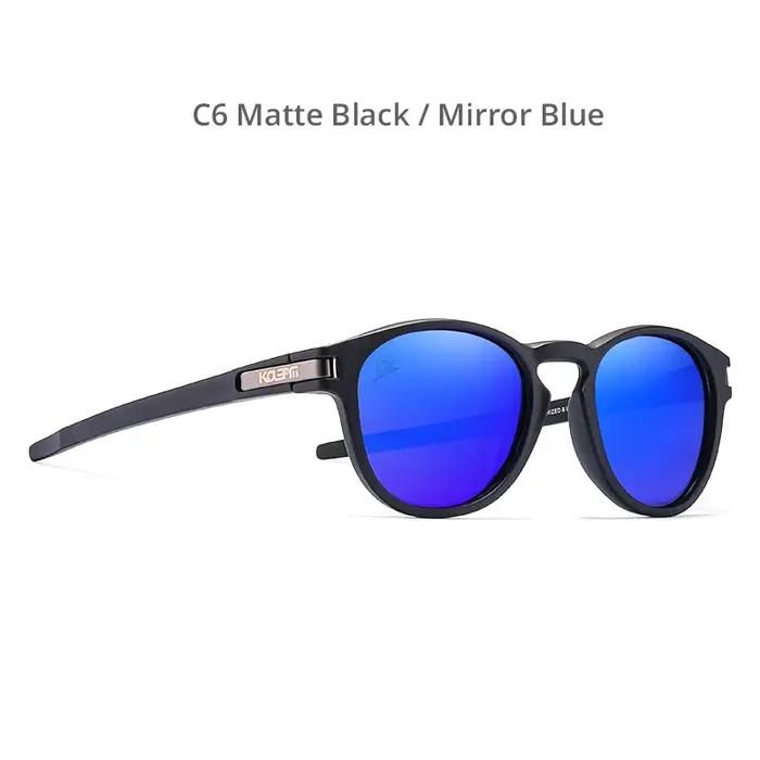 KDEAM 2026 Lunettes de soleil polarisées rondes classiques TR90