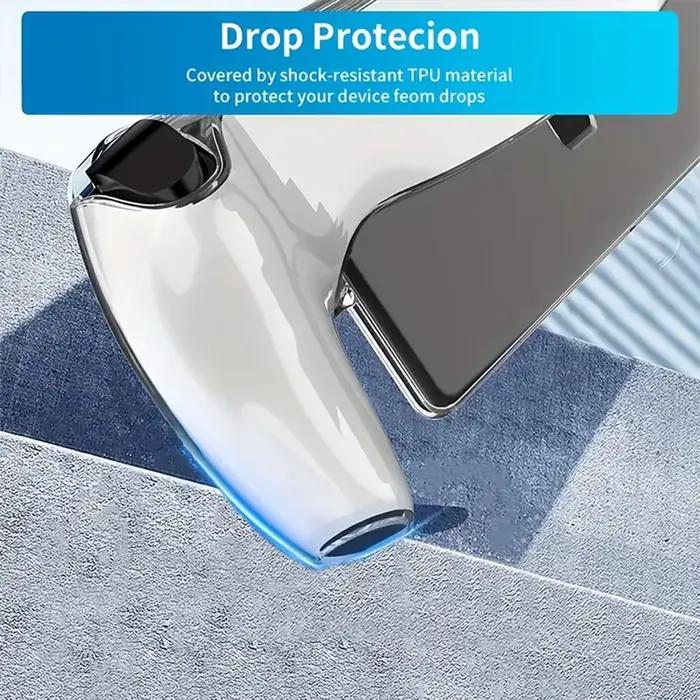 Housse de protection transparente en TPU, adaptée au portail PS – coque de protection absorbant les chocs et résistante aux rayures