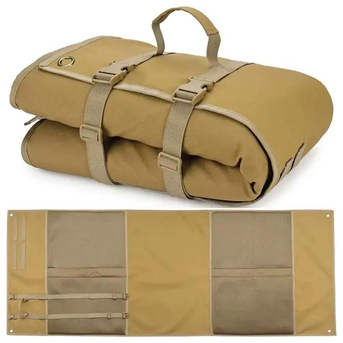 Tapis de tir tactique, nylon 900D imperméable et pliable compact pour le tir