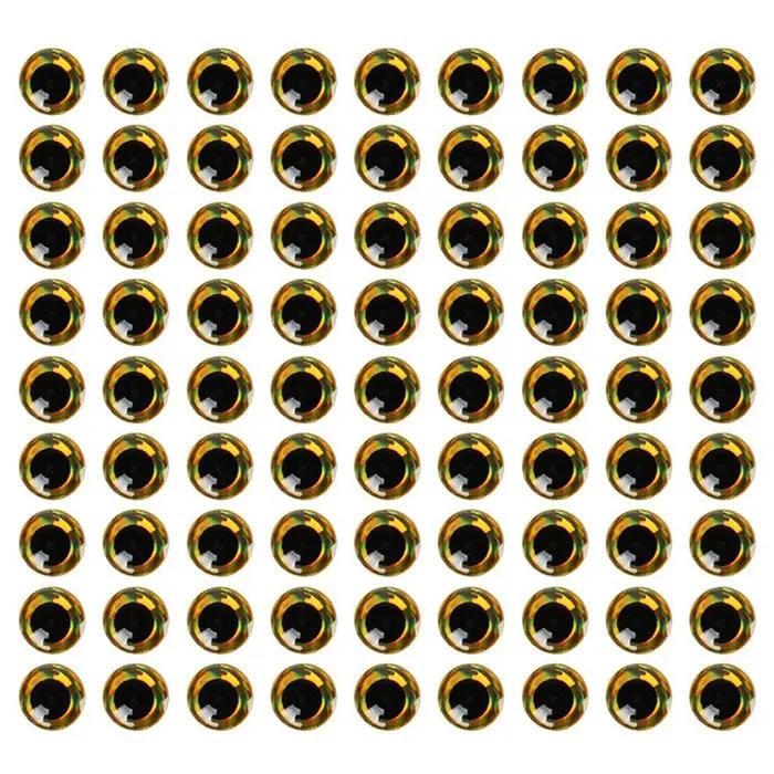 Lot de 100 leurres holographiques 3D pour la pêche à la mouche