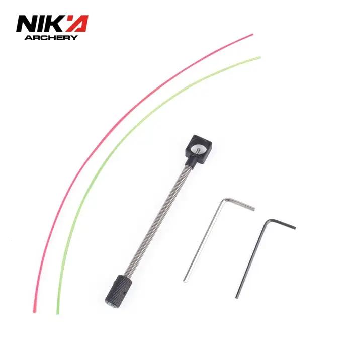 NIKA-Broche de visée à fibre optique, équipement de tir à l'arc