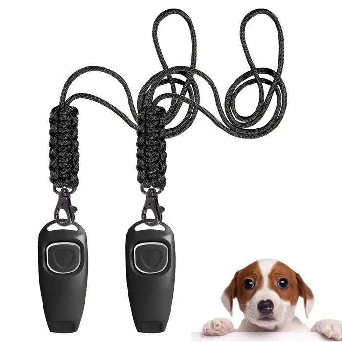Sifflet professionnel pour chien entraînement efficace arrêter d'aboyer chasse rappel clicker pour chien obéissance animaux de compagnie occaions spéciales