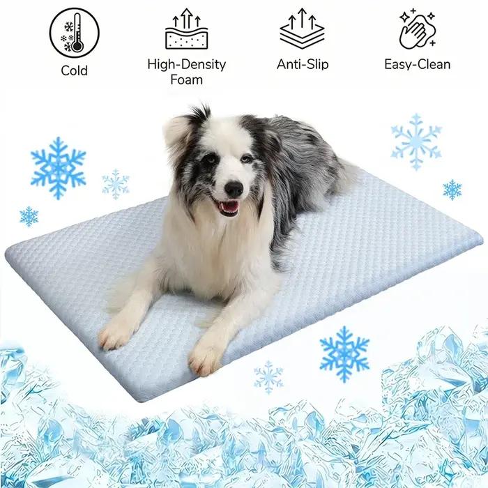 Nouvelle Tapis de couchage rafraîchissant pour chien en soie glacée